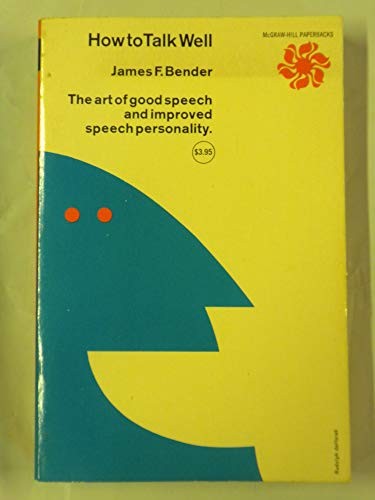Cover for How to talk well.