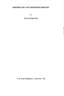 Cover for Marxism and late bourgeois ideology