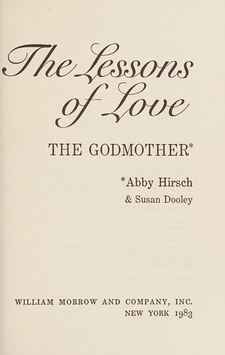 Cover for The lessons of love