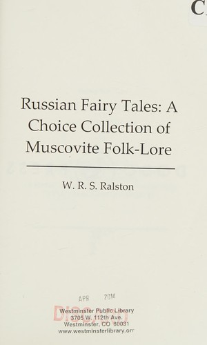 Cover for Russian Fairy Tales