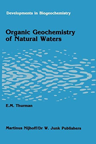 Cover for Organic Geochemistry of Natural Waters