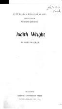 Cover for Judith Wright