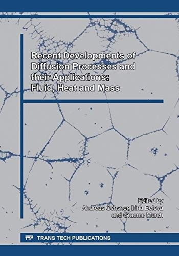 Cover for Recent Developments of Diffusion Processes and their Applications