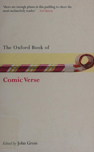 Cover for The Oxford book of comic verse