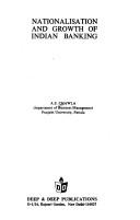 Cover for Nationalisation and growth of Indian banking