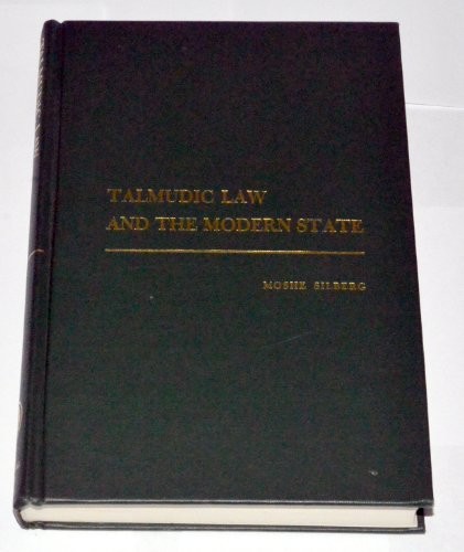 Cover for Talmudic law and the modern state.
