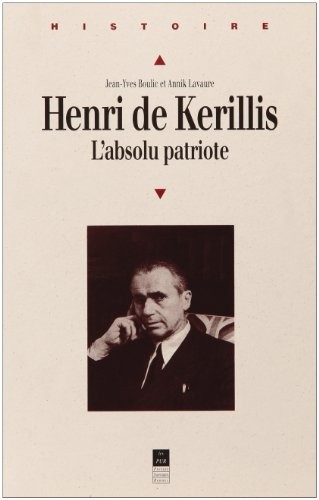 Cover for Henri de Kerillis, 1889-1958