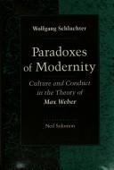 Cover for Paradoxes of modernity