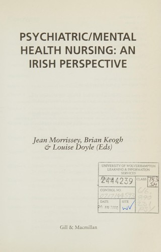 Cover for Psychiatric/Mental Health Nursing