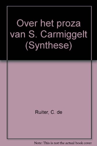 Cover for Over het proza van S. Carmiggelt