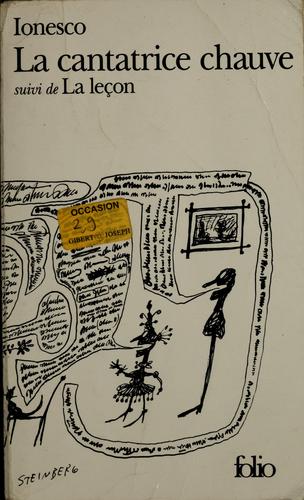 Cover for La cantatrice chauve