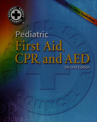 Cover for Pediatric First Aid, CPR and AED