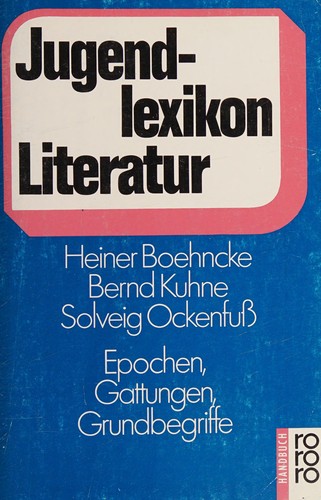 Cover for Jugendlexicon Literatur
