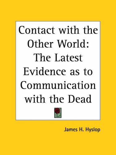 Cover for Contact with the Other World
