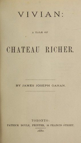 Cover for Vivian