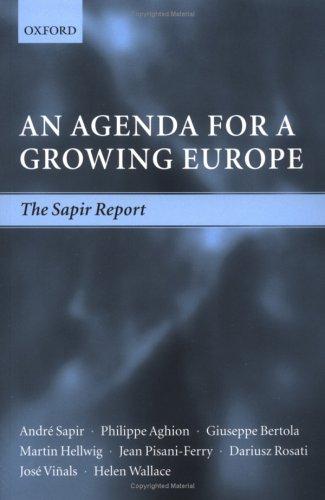Cover for An Agenda for a Growing Europe