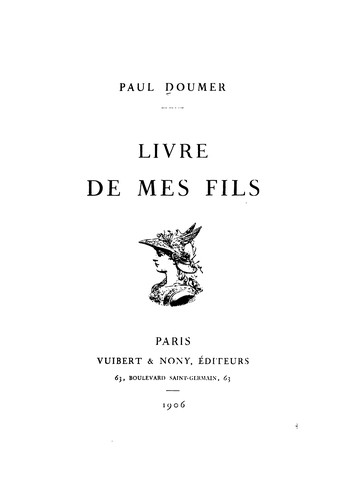 Cover for Livre de mes filles.