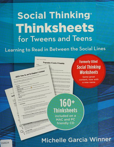 Cover for Thinksheets for tweens and teens