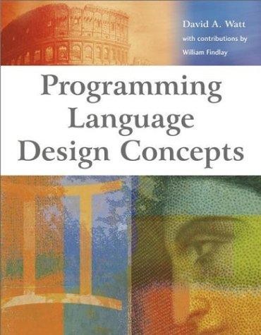 Cover for Programming Language Design Concepts