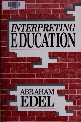 Cover for Interpreting education