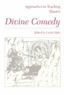 Cover for Approaches to teaching Dante's Divine comedy