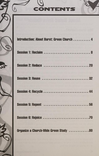 Cover for Burst Green Church Leader