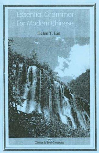 Cover for Essential grammar for modern Chinese