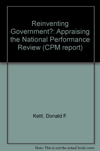 Cover for Reinventing government?