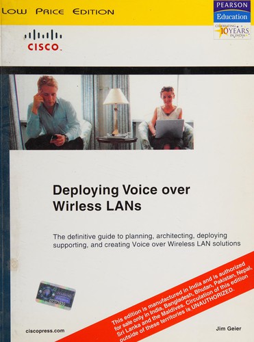 Cover for Deploying voice over wireless LANs