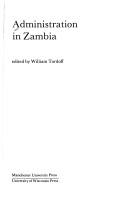 Cover for Administration in Zambia