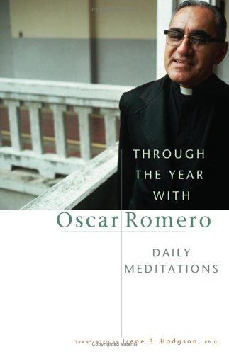 Cover for Through The Year With Oscar Romero
