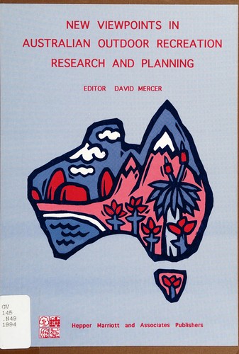 Cover for New viewpoints in Australian outdoor recreation research and planning