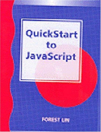 Cover for QuickStart to JavaScript