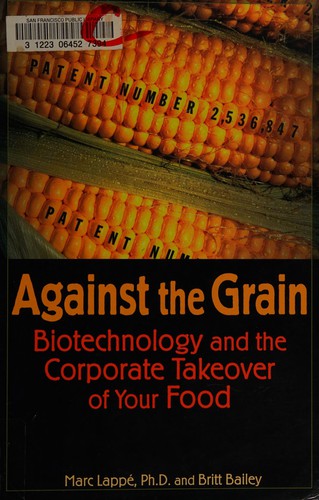 Cover for Against the grain