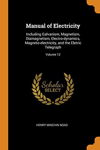 Cover for Manual of Electricity