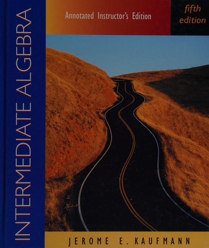 Cover for Intermediate Algebra 5th Annotated Instructors Edition