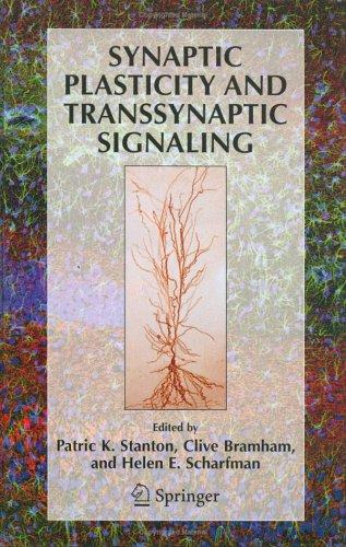 Cover for Synaptic Plasticity and Transsynaptic Signaling