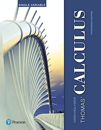 Cover for Thomas' Calculus, Single Variable plus MyLab Math with Pearson eText -- 24-Month Access Card Package