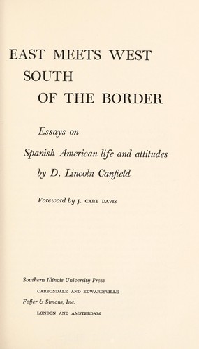 Cover for East meets West, south of the border