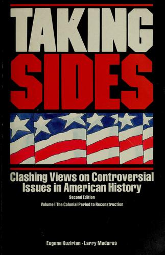 Cover for Taking sides