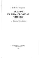 Cover for Trends in phonological theory