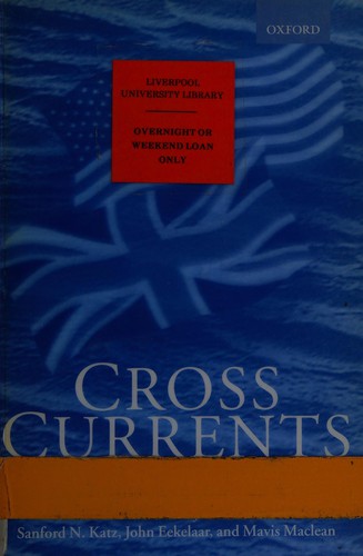 Cover for Cross currents