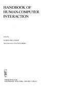 Cover for Handbook of human-computer interaction