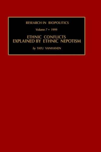 Cover for Ethnic conflicts explained by ethnic nepotism