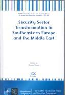 Cover for Security sector transformation in Southeastern Europe and the Middle East