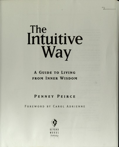 Cover for The intuitive way
