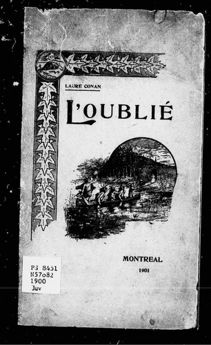 Cover for L' oublié
