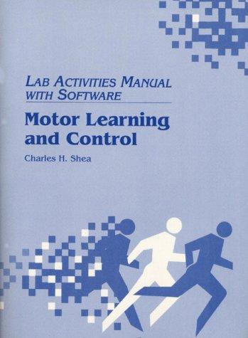 Cover for Motor Learning and Control