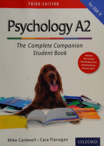 Cover for A2 student book for AQA A psychology
