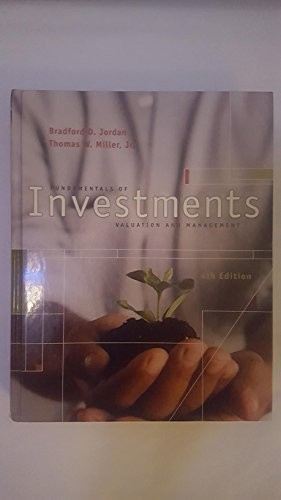 Cover for Fundamentals of investments